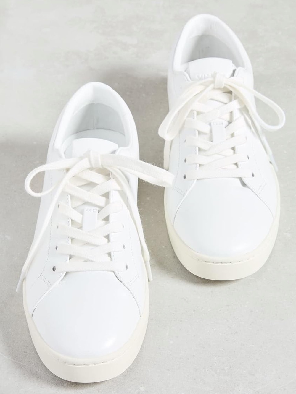NEW Vince Keoni Genuine Leather Tennis Classic Sneaker Sz 7 Women NIB